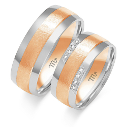 Eksklusive Vielsesringe Simply Love OE56-4