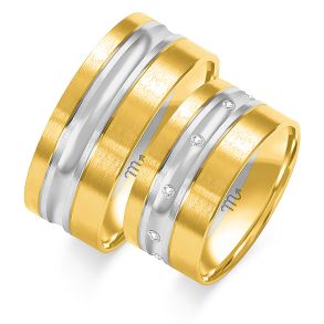 Eksklusive Vielsesringe Simply Love OE57-3