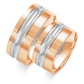 Eksklusive Vielsesringe Simply Love OE57-4