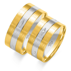 Eksklusive Vielsesringe Simply Love OE58-3