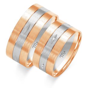 Eksklusive Vielsesringe Simply Love OE58-4