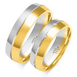 Eksklusive Vielsesringe Simply Love OE6-3