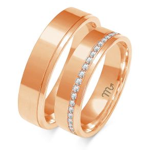 Eksklusive Vielsesringe Simply Love OE65-2