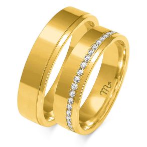 Eksklusive Vielsesringe Simply Love OE65