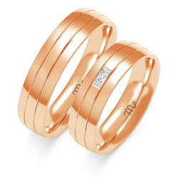 Eksklusive Vielsesringe Simply Love OE66-2