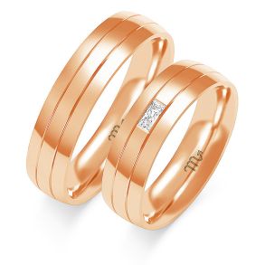 Eksklusive Vielsesringe Simply Love OE66-2