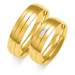 Eksklusive Vielsesringe Simply Love OE66