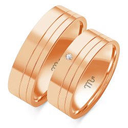 Eksklusive Vielsesringe Simply Love OE67-2