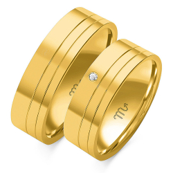 Eksklusive Vielsesringe Simply Love OE67