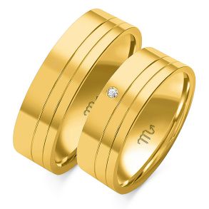 Eksklusive Vielsesringe Simply Love OE67