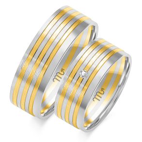 Eksklusive Vielsesringe Simply Love OE68-3