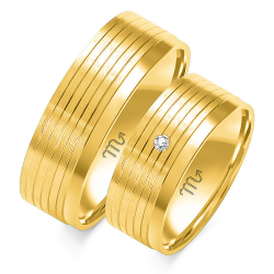 Eksklusive Vielsesringe Simply Love OE68