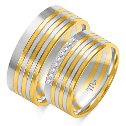 Eksklusive Vielsesringe Simply Love OE69-3