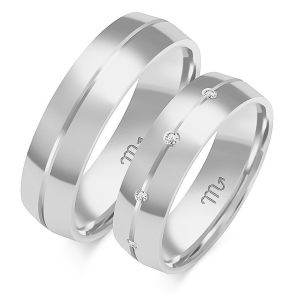 Eksklusive Vielsesringe Simply Love OE6-1