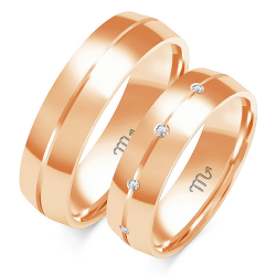 Eksklusive Vielsesringe Simply Love OE6-2