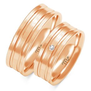 Eksklusive Vielsesringe Simply Love OE73-2