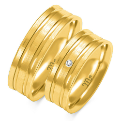 Eksklusive Vielsesringe Simply Love OE73