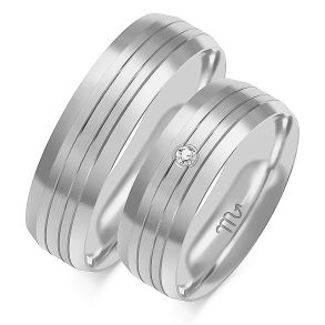 Eksklusive Vielsesringe Simply Love OE74-1