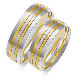 Eksklusive Vielsesringe Simply Love OE74-3