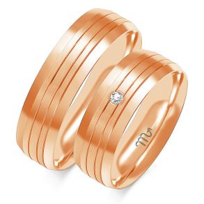 Eksklusive Vielsesringe Simply Love OE74-2