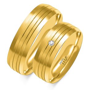 Eksklusive Vielsesringe Simply Love OE74