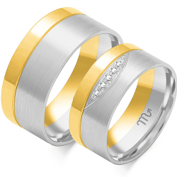 Eksklusive Vielsesringe Simply Love OE75-3