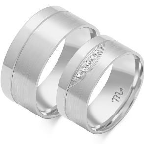 Eksklusive Vielsesringe Simply Love OE75-1