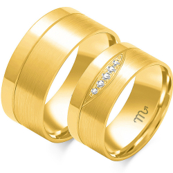 Eksklusive Vielsesringe Simply Love OE75