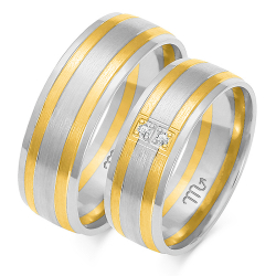 Eksklusive Vielsesringe Simply Love OE76-3