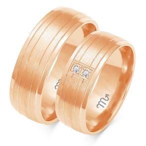 Eksklusive Vielsesringe Simply Love OE76-2