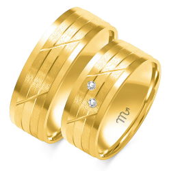 Eksklusive Vielsesringe Simply Love OE77