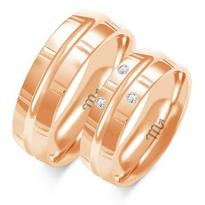 Eksklusive Vielsesringe Simply Love OE7-2