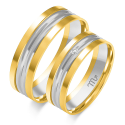 Eksklusive Vielsesringe Simply Love OE8-3