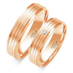 Eksklusive Vielsesringe Simply Love OE80-2