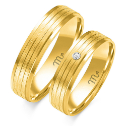 Eksklusive Vielsesringe Simply Love OE80