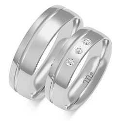 Eksklusive Vielsesringe Simply Love OE82-1