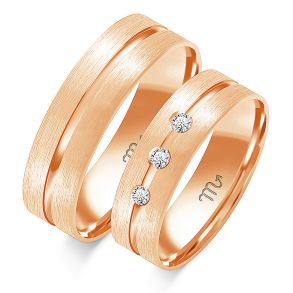 Eksklusive Vielsesringe Simply Love OE84-2