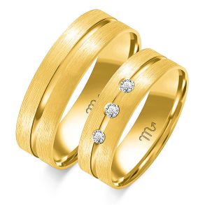 Eksklusive Vielsesringe Simply Love OE84