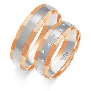 Eksklusive Vielsesringe Simply Love OE85-4