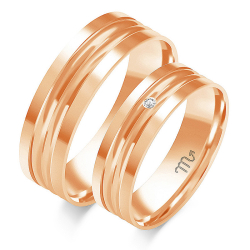 Eksklusive Vielsesringe Simply Love OE8-2