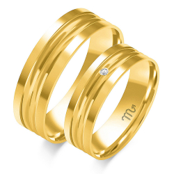 Eksklusive Vielsesringe Simply Love OE8