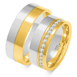 Eksklusive Vielsesringe Simply Love OE91-3