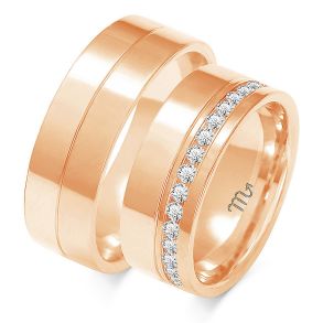 Eksklusive Vielsesringe Simply Love OE91-2