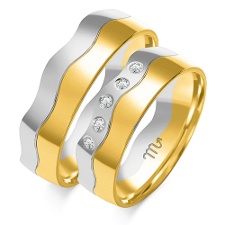 Eksklusive Vielsesringe Simply Love OE95-3