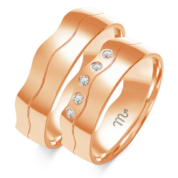 Eksklusive Vielsesringe Simply Love OE95-2