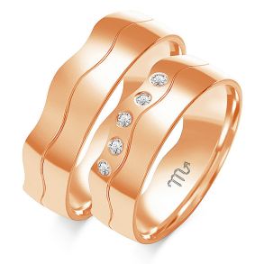 Eksklusive Vielsesringe Simply Love OE95-2