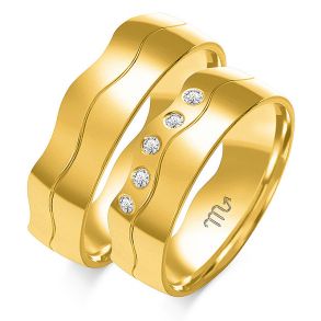 Eksklusive Vielsesringe Simply Love OE95