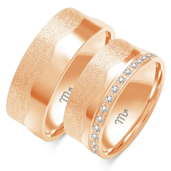 Eksklusive Vielsesringe Simply Love OE98-2