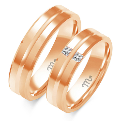 Eksklusive Vielsesringe Simply Love OE9-2