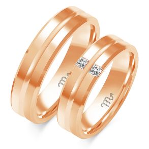 Eksklusive Vielsesringe Simply Love OE9-2